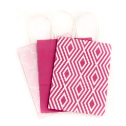 Hallmark 10.7" 12-Pack Assorted Kraft Paper Gift Bags -Hallma Stuffed Animals Shop 10.7 Prints and Solids 12Pack Assorted Gift Bags 5EGB6051 06