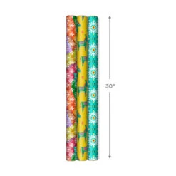 Hallmark Festive And Fun 3-Pack Multicolored Wrapping Paper, 120 Sq. Ft. -Hallma Stuffed Animals Shop 3Pack Festive and Fun Holiday Wrapping Paper 5JXW1082 03