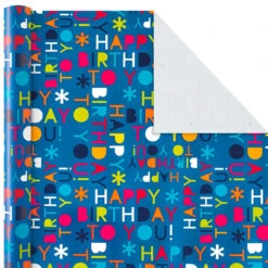 Hallmark All Occasions Wrapping Paper Rolls, 6 Pack -Hallma Stuffed Animals Shop All Occasions Wrapping Paper Rolls 6 Pack 5JXW1745 04