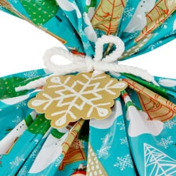 Hallmark Snowmen On Blue And Snowflakes On Red 2-Pack Giant Plastic Christmas Gift Bags -Hallma Stuffed Animals Shop Assorted Giant Plastic Christmas Gift Bags 5XGB1452 04