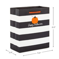 Hallmark 6.5" Assorted 8-Pack Stylish Halloween Small Gift Bags -Hallma Stuffed Animals Shop Assorted Stylish Halloween Small Gift Bags 5HGB1880 04