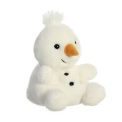 Aurora Palm Pals Froyo Snowman Plush, 5" -Hallma Stuffed Animals Shop Aurora Froyo Snowman Palm Pals Stuffed Animal 99130 03