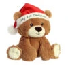 Aurora My First Christmas Bear Plush, 10" -Hallma Stuffed Animals Shop Aurora My 1st Christmas Bear Stuffed Animal 99025 01