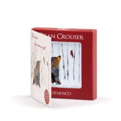 Friends In The Woods Magnet Ornament And Matching Card 7 Friends In The Woods Magnet Ornament And Matching Card -Hallma Stuffed Animals Shop Bear and Cardinals Magnet Ornament With Card 2020230117 03