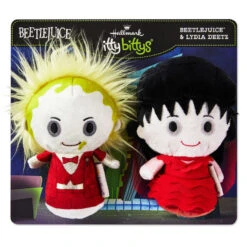 Hallmark Itty Bittys® Beetlejuice™ And Lydia Deetz Plush, Set Of 2 -Hallma Stuffed Animals Shop Beetlejuice and Lydia Deetz Plush itty bittys 1KDD2094 03