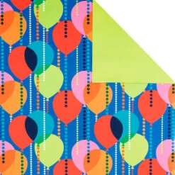 Hallmark Birthday Celebration 3-Pack Reversible Wrapping Paper -Hallma Stuffed Animals Shop Birthday Celebration 3Pack Reversible Wrapping Paper 5EWR2946 05
