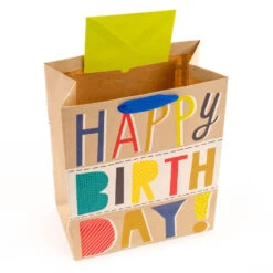 Hallmark Bold Birthday 3-Pack Assorted Gift Bags With Tissue -Hallma Stuffed Animals Shop Bold Birthday 3Pack Small and Large Gift Bags Tissue 5EGB6054 05