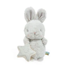 Bunnies By The Bay Sweet Bloom Bunny Stuffed Animal With Toy Sun, 9" -Hallma Stuffed Animals Shop Bunnies by the Bay Gray Bunny Stuffed Animal With Toy Sun 104327 03