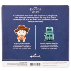 Hallmark Itty Bittys® Doctor Who The Fourth Doctor And Dalek Plush, Set Of 2 -Hallma Stuffed Animals Shop Doctor Who Fourth Doctor and Dalek Plush itty bittys 1KDD2078 04