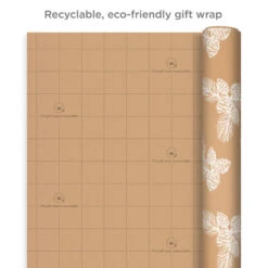Hallmark Elegant Evergreens 2-Pack Holiday Wrapping Paper, 150 Sq. Ft. -Hallma Stuffed Animals Shop Elegant Evergreens Holiday Wrapping Paper 5JXW1203 07