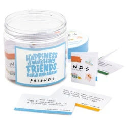 Hallmark Friends Trivia Cards Jar -Hallma Stuffed Animals Shop Friends Trivia Jar With 50 Cards 1PCL1007 03