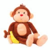 Hallmark Goin' Bananas Monkey Singing Stuffed Animal, 12" -Hallma Stuffed Animals Shop Goin Bananas Interactive Monkey Stuffed Animal With Sound 1PSB2187 01