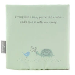 Hallmark The Lion And The Lamb: A Touch & Feel Book About God's Love Cloth Book -Hallma Stuffed Animals Shop Lion and Lamb Touch Feel Soft Plush Cloth Book 1BBY4854 02