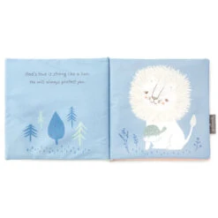 Hallmark The Lion And The Lamb: A Touch & Feel Book About God's Love Cloth Book -Hallma Stuffed Animals Shop Lion and Lamb Touch Feel Soft Plush Cloth Book 1BBY4854 03