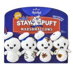 Hallmark Itty Bittys® Ghostbusters: Afterlife™ Mini Stay Puft Marshmallows Plush, Set Of 4 -Hallma Stuffed Animals Shop Mini Stay Puft Marshmallows Ghostbusters Afterlife itty bittys 1KDD1890 03