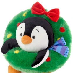 Hallmark Playful Penguins All Decked Out Musical Plush Penguin With Light And Motion -Hallma Stuffed Animals Shop Musical Playful Penguins Plush With Light Motion 1KCX1100 03