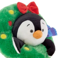 Hallmark Playful Penguins All Decked Out Musical Plush Penguin With Light And Motion -Hallma Stuffed Animals Shop Musical Playful Penguins Plush With Light Motion 1KCX1100 04