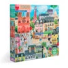 Eeboo Paris In A Day 1000-Piece Jigsaw Puzzle -Hallma Stuffed Animals Shop Paris in a Day 1000Piece Jigsaw Puzzle PZTPD2 01