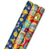 Hallmark Assorted Pokémon Wrapping Paper 3-Pack, 60 Sq. Ft. -Hallma Stuffed Animals Shop Pokmon Wrapping Paper for Kids Birthdays 5EWR2645 01