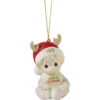 Precious Moments Baby's First Christmas Girl 2023 Ornament, 3" -Hallma Stuffed Animals Shop Precious Moments Baby Girl 2023 Christmas Ornament 231005 01