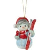 Precious Moments ‘Tis The Ski-Son To Be Jolly Ornament, 3.4" -Hallma Stuffed Animals Shop Precious Moments Snowman With Skis Christmas Ornament 231016 01