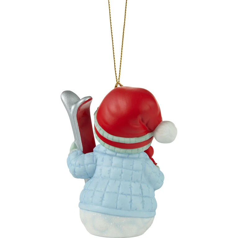 Precious Moments ‘Tis The Ski-Son To Be Jolly Ornament, 3.4" 4 Precious Moments ‘Tis The Ski-Son To Be Jolly Ornament, 3.4" - Image 2