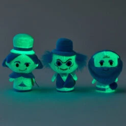 Hallmark Itty Bittys® Disney The Haunted Mansion Ghosts Glow-in-the-Dark Plush, Set Of 3 -Hallma Stuffed Animals Shop Set of 3 Haunted Mansion Ghosts Plush itty bittys 1KHW1028 04