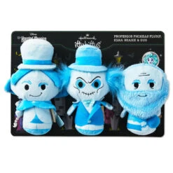 Hallmark Itty Bittys® Disney The Haunted Mansion Ghosts Glow-in-the-Dark Plush, Set Of 3 -Hallma Stuffed Animals Shop Set of 3 Haunted Mansion Ghosts Plush itty bittys 1KHW1028 06