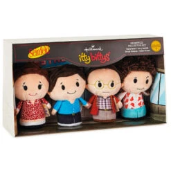Hallmark Itty Bittys® Seinfeld Collector Set Plush, Set Of 4 -Hallma Stuffed Animals Shop Set of 4 Seinfeld Plush itty bittys 1KDD2083 03