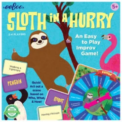 Eeboo Sloth In A Hurry Game