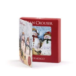 Snowmen Couple Magnet Ornament And Matching Card -Hallma Stuffed Animals Shop Snowmen Magnet Ornament With Card 2020230470 03