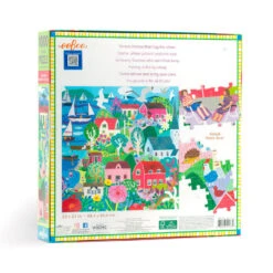 Eeboo Swedish Fishing Village 1000-Piece Jigsaw Puzzle -Hallma Stuffed Animals Shop Swedish Fishing Village 1000Piece Jigsaw Puzzle PZTSWD 03