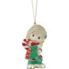 Precious Moments Sweet Christmas Wishes Girl 2023 Ornament, 3.4" -Hallma Stuffed Animals Shop Sweet Christmas Wishes 2023 Girl Ornament 231002 01