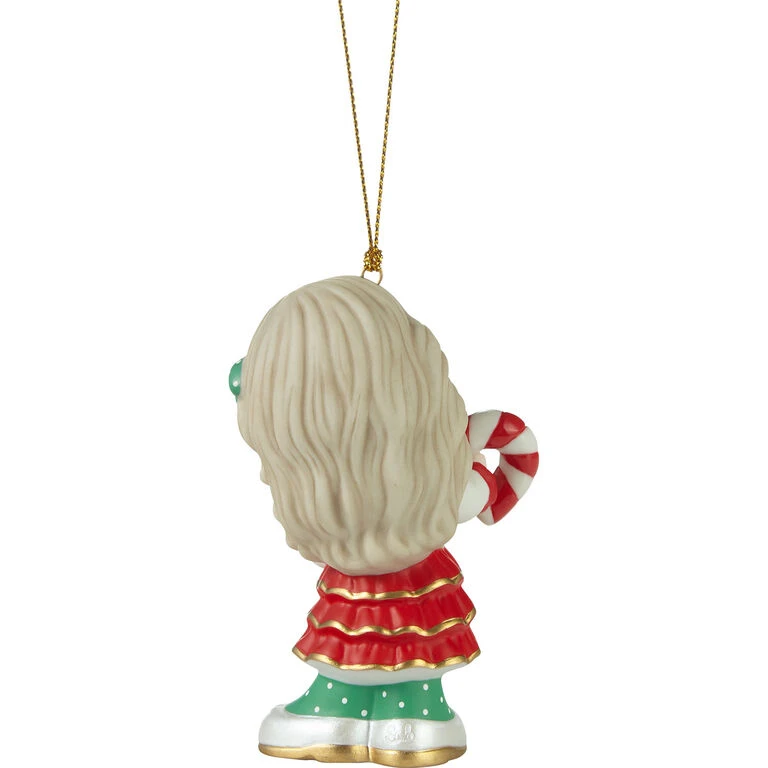 Precious Moments Sweet Christmas Wishes Girl 2023 Ornament, 3.4" 4 Precious Moments Sweet Christmas Wishes Girl 2023 Ornament, 3.4" - Image 2