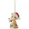 Precious Moments Tangled In Christmas Fun Cat 2023 Ornament, 3" -Hallma Stuffed Animals Shop Tangled in Christmas Fun Cat 2023 Ornament 231007 01