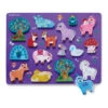Crocodile Creek Unicorn Garden 16-Piece Wood Puzzle For Kids -Hallma Stuffed Animals Shop Unicorn Garden 16Piece Wood Puzzle for Kids 28730 01