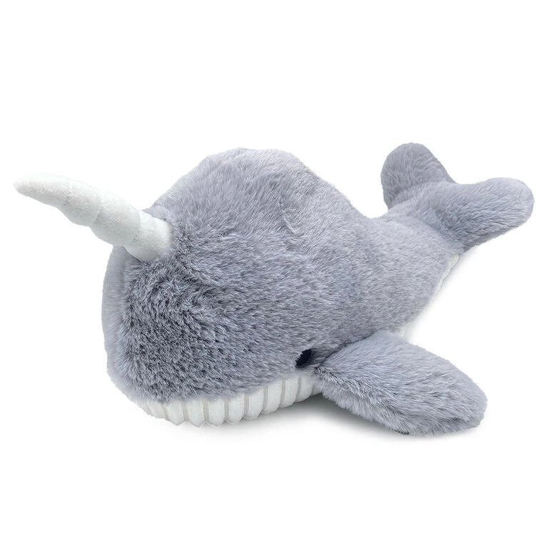 Warmies Heatable Scented Narwhal Stuffed Animal, 13" 3 Warmies Heatable Scented Narwhal Stuffed Animal, 13"