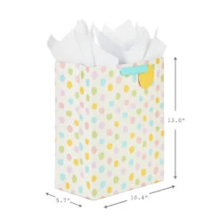 Hallmark 13" Welcome Baby 3-Pack Assorted Gift Bags With Tissue -Hallma Stuffed Animals Shop Welcome Baby 3Pack Assorted Large Gift Bags Tissue 5EGB6421 03