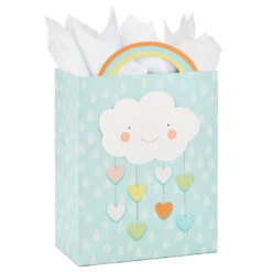 Hallmark 13" Welcome Baby 3-Pack Assorted Gift Bags With Tissue -Hallma Stuffed Animals Shop Welcome Baby 3Pack Assorted Large Gift Bags Tissue 5EGB6421 05