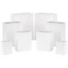Hallmark White Assorted Sizes 8-Pack Gift Bags 2 Hallmark White Assorted Sizes 8-Pack Gift Bags -Hallma Stuffed Animals Shop White Assorted Sizes 8Pack Gift Bags 5EGB7017 01