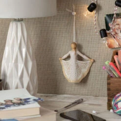 Willow Tree Butterfly Ornament, 4.75" -Hallma Stuffed Animals Shop Willow Tree Butterfly Girl Figurine Ornament 27924 03