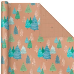 Hallmark Winter Nature Kraft Prints 3-Pack Christmas Wrapping Paper, 90 Sq. Ft. -Hallma Stuffed Animals Shop Winter Nature 3Pack Christmas Wrapping Paper 5JXW1051 05